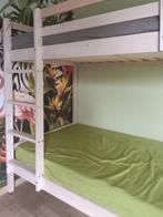 Stapelbed te koop, Ophalen, Gebruikt, 90 cm, Beige