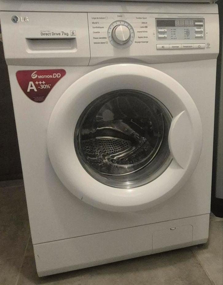 Wasmachine LG A+++ klasse, Elektronische apparatuur, Wasmachines, Voorlader, 6 tot 8 kg, 1200 tot 1600 toeren, Energieklasse A of zuiniger