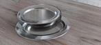 Dienbladen met zegel., Huis en Inrichting, Woonaccessoires | Onderzetters, Ophalen, Gebruikt