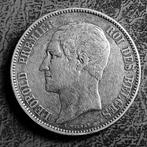 5 frank zilver 1849 leopold 1, Zilver, Ophalen of Verzenden, Losse munt, Zilver