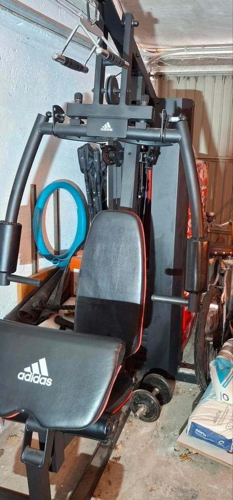 Banc de musculation ADIDAS complet, Sport en Fitness, Fitnessapparatuur, Zo goed als nieuw, Ophalen