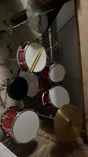 Drumstel hayman, Musique & Instruments, Enlèvement, Comme neuf