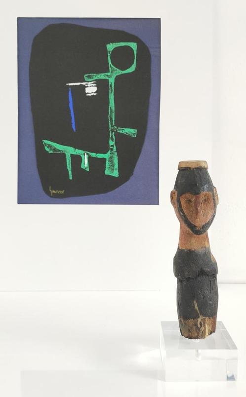 R.D Congo/oude beeldhouwwerken (met basis), Antiek en Kunst, Kunst | Niet-Westerse kunst, Ophalen