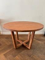 Kave - Ronde houten eettafel 120cm, Huis en Inrichting, Ophalen, Zo goed als nieuw