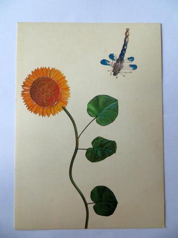 TEARS FOR FEARS VINTAGE PROMO POSTCARD SUNFLOWER, Envoi, Utilisé, Photo ou Carte