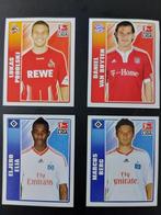 Topps Fussball Bundesliga 2009 - 2010: 4 stickers, Zo goed als nieuw, Poster, Plaatje of Sticker, Verzenden
