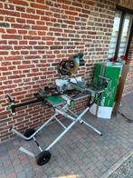 Hikoki / hitachi afkortzaag met onderstel, Doe-het-zelf en Bouw, Gereedschap | Handgereedschap, Ophalen, Zo goed als nieuw