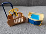 Playmobil  - lit et table à langer bébé
