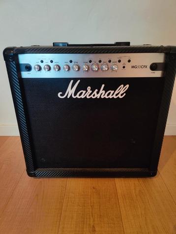 Marshall versterker MG50CFX met pedal beschikbaar voor biedingen