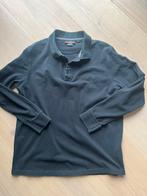 Herenpolo zwarte lange mouw Pierre Cardin Large, Maat 52/54 (L), Pierre Cardin, Zwart, Ophalen of Verzenden