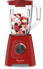 Moulinex blendforce rood, Elektronische apparatuur, Keukenmixers, Ophalen of Verzenden, Zo goed als nieuw, 2 snelheden