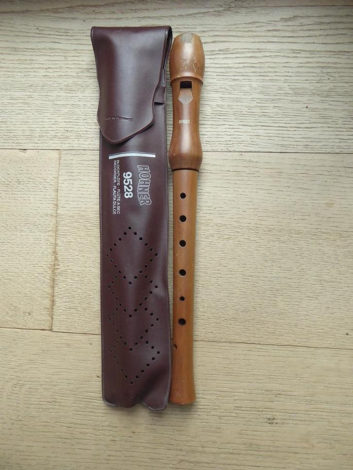 Flute à bec, Musique & Instruments, Instruments à vent | Flûtes à bec, Utilisé, Avec valise, étui ou housse, Enlèvement