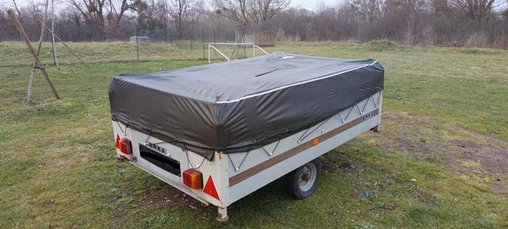 Caravane pliante erka, Caravanes & Camping, Caravanes pliantes, Présent, Enlèvement ou Envoi