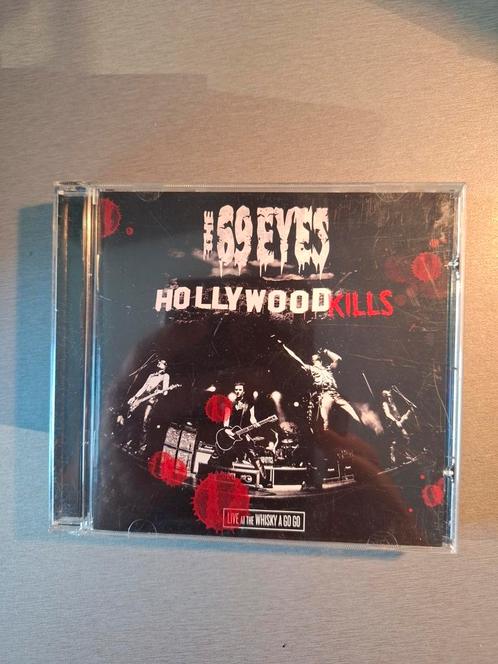 Cd. The 69 eyes. Hollywood Kills. (Live)., Cd's en Dvd's, Cd's | Rock, Zo goed als nieuw, Ophalen of Verzenden