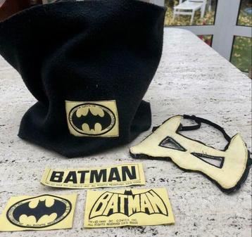 Snood, masque et écussons Batman, Neuf