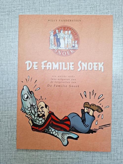 Vandersteen Familie Snoek klassiek - Folder Standaard 2004, Collections, Personnages de BD, Comme neuf, Autres types, Autres personnages