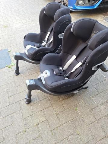 Tweeling - Cybex Sirona Z + Base (x2) - Isofix beschikbaar voor biedingen