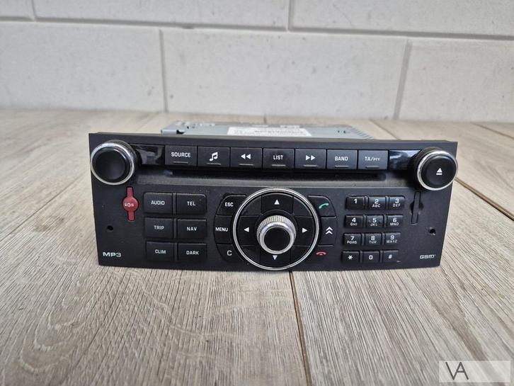 Citroen C5 en C6 radio navigatie rt5 96784564zd €300, Auto diversen, Autoradio's, Ophalen of Verzenden