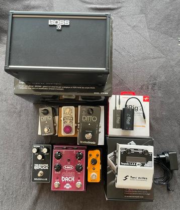 TC Electronic, T REX, Solodallas, Two Notes, Boss, Musique & Instruments, Enlèvement ou Envoi, Comme neuf