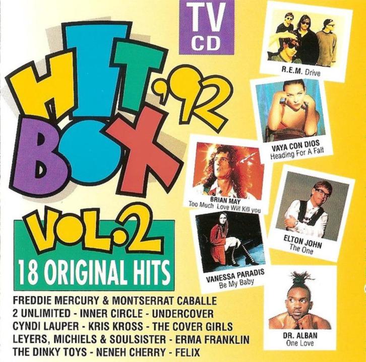 Hitbox '92 Vol. 2 | 095483169627 | B19, Cd's en Dvd's, Cd's | Verzamelalbums, Gebruikt, Pop, Ophalen of Verzenden