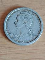 FRANS MADAGASCAR 2 Francs 1948 - gereserv. MarcVandoninck, Ophalen of Verzenden, Overige landen, Losse munt