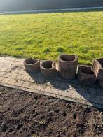 Bloempot van beton, Tuin en Terras, Ophalen, Beton