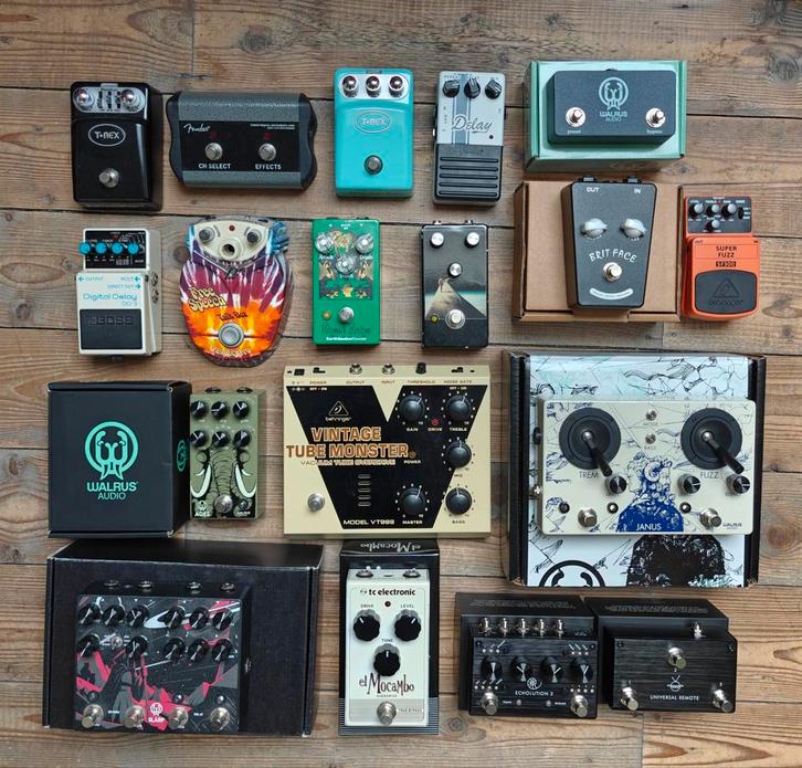 Effect pedalen, Musique & Instruments, Effets, Comme neuf, Delay ou Écho, Distortion, Overdrive ou Fuzz, Reverb, Volume, Wah Wah