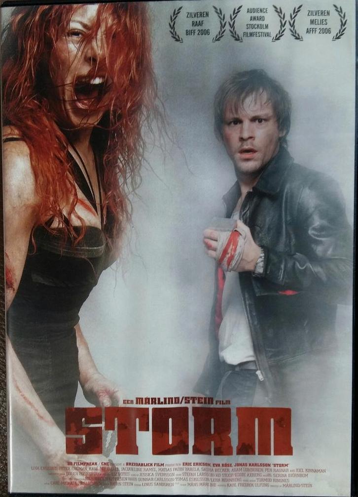 "STORM" (2005) DVD met Eric Ericson, Cd's en Dvd's, Dvd's | Thrillers en Misdaad, Zo goed als nieuw, Bovennatuurlijke thriller