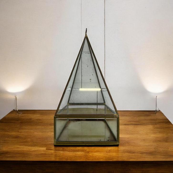 Vintage mini serre / etagere / vitrine, Antiek en Kunst, Antiek | Overige Antiek, Ophalen of Verzenden
