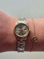 Rolex Lady Datejust automatic 28mm oyster Vintage or acier, Handtassen en Accessoires, Horloges | Dames, Ophalen of Verzenden