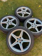 Mercedes Twin 5 spoke breedset 18’, Auto-onderdelen, Banden en Velgen, Ophalen, 18 inch, Banden en Velgen, Personenwagen