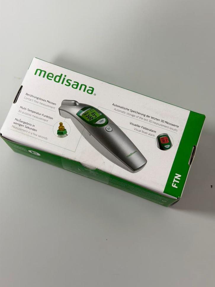 Medisana FTN Digitale Voorhoofdthermometer 6-1 thermometer, Diversen, Verpleegmiddelen, Nieuw, Ophalen of Verzenden