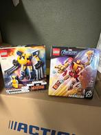 Lego 76202 en Lego 76203 Wolverine en Iron Man, Ophalen of Verzenden, Zo goed als nieuw, Lego