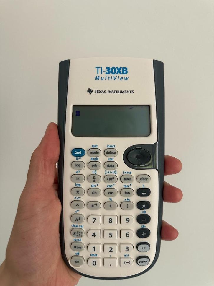 Rekenmachine TI-30XB, Diversen, Rekenmachines, Zo goed als nieuw, Ophalen of Verzenden