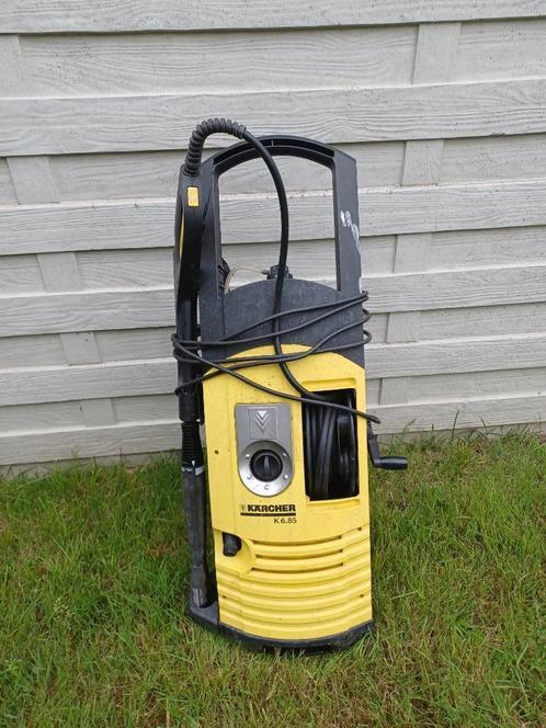 Hogedrukreinger Karcher 6.85 voor onderdelen of herstelling, Tuin en Terras, Hogedrukreinigers, Gebruikt, Elektrisch, Met autostop en -start