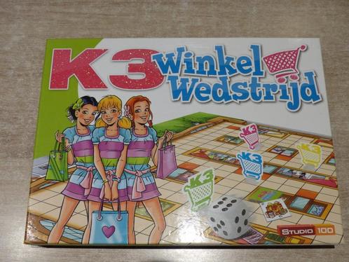 K3 spel: K3 Winkel wedstrijd, Hobby & Loisirs créatifs, Jeux de société | Jeux de plateau, Comme neuf, 1 ou 2 joueurs, Trois ou quatre joueurs