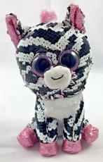Ty Beanie Boos Flippables Zoey Zebra knuffel 15 cm 2019, Verzenden, Zo goed als nieuw