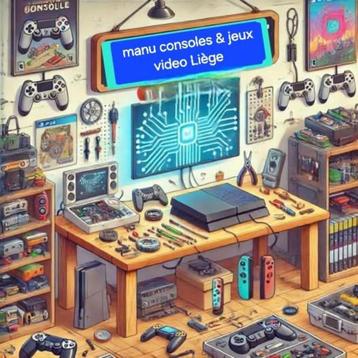 REPARATIE VAN CONSOLE EN CONTROLLER: SWITCH/PS4/PS5 (kurk) beschikbaar voor biedingen