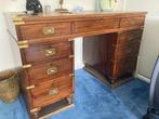 BUREAU MARINE ANTIQUITE : 2 caissons et 1 plateau, Antiek en Kunst, Antiek | Kantoor en Zakelijk, Ophalen