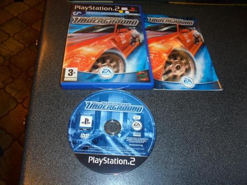 Playstation 2 Need fo speed underground (orig-compleet), Consoles de jeu & Jeux vidéo, Jeux | Sony PlayStation 2, Utilisé, Course et Pilotage