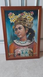 Balinese schilderij, Ophalen