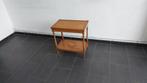 dubbele lade houten salontafel 65cmx40cm, Ophalen of Verzenden