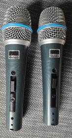2 BETA 57A Dynamische Metalen Microfoon met Switch (Nieuw), Muziek en Instrumenten, Microfoons, Ophalen of Verzenden, Nieuw, Zangmicrofoon