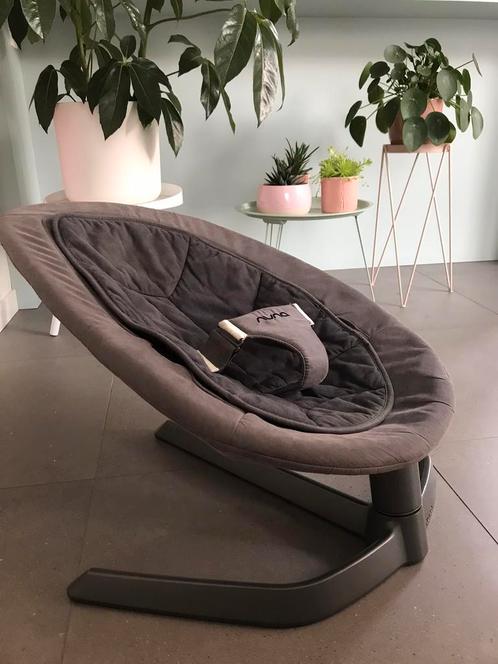 Nuna leaf relaxstoel, Kinderen en Baby's, Wipstoeltjes, Gebruikt, Schommelstoel, Overige merken, Met gordel(s) of riempje(s), Ophalen