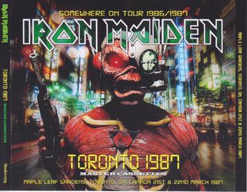 4 CD's  IRON  MAIDEN - Live in Toronto 1987