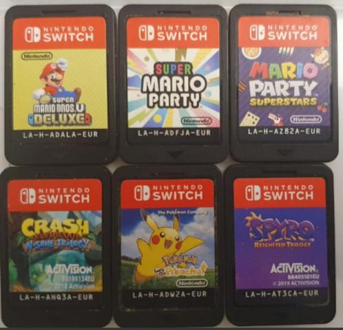 Nitendo Switch et jeux Mario, Pokemon, Crash, Spyro, Games en Spelcomputers, Games | Nintendo Switch, Zo goed als nieuw, Avontuur en Actie