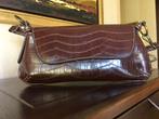 Sac de soirée « Miss Terre » en similicuir, Enlèvement ou Envoi, Comme neuf, Brun, Sac à main