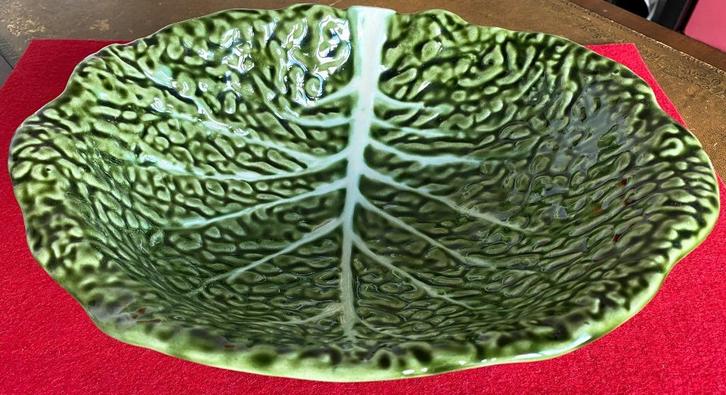 Bol en Feuille de Chou TORLI - Céramique Portugal, Huis en Inrichting, Keuken | Servies, Nieuw, Kom(men), Boerenbont, Keramiek