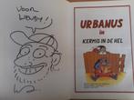 Urbanus strip Tekening + Gesigneerd B, Linthout en Urbanus, Ophalen of Verzenden, Complete serie of reeks, Zo goed als nieuw