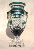 Val Saint Lambert - groene Jupiter. H:40cm, Antiek en Kunst, Antiek | Vazen, Ophalen